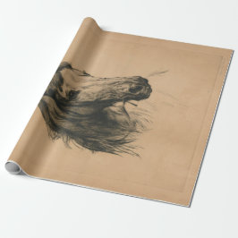 Horses Head (av Heywood Hardy) Presentpapper