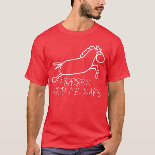 Horses Horse Riding-vänner T Shirt (Framsida)