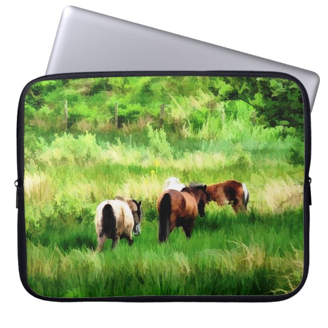 HORSES LAPTOP SLEEVE (Framsidan)