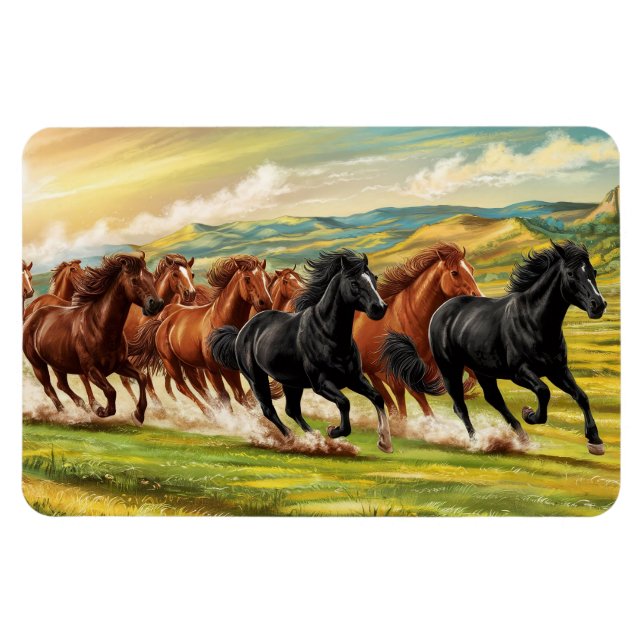 Horses Magnet (Horisontell)