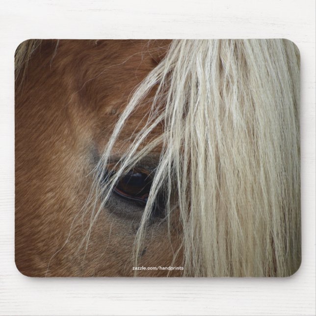 Horses Öga Mousepad Musmatta (Framsidan)
