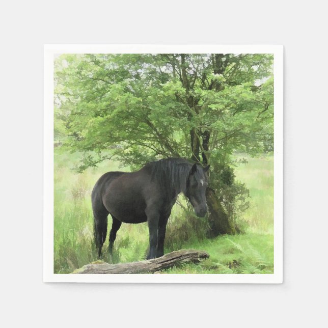 HORSES PAPPERSSERVETT (Framsidan)