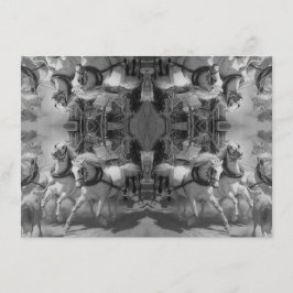 Horses –Pferde – Marmor Marmo marble marbre Tilläggskort