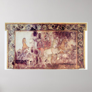 Horses Rider - Hades Persephone - Hellenistic Poster