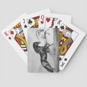 Horses Springa Spel Kort