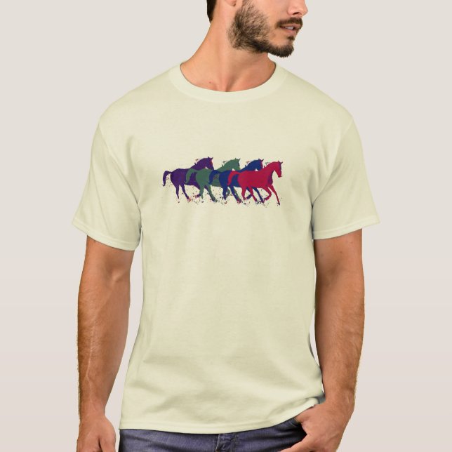 Horses T-shirt (Framsida)