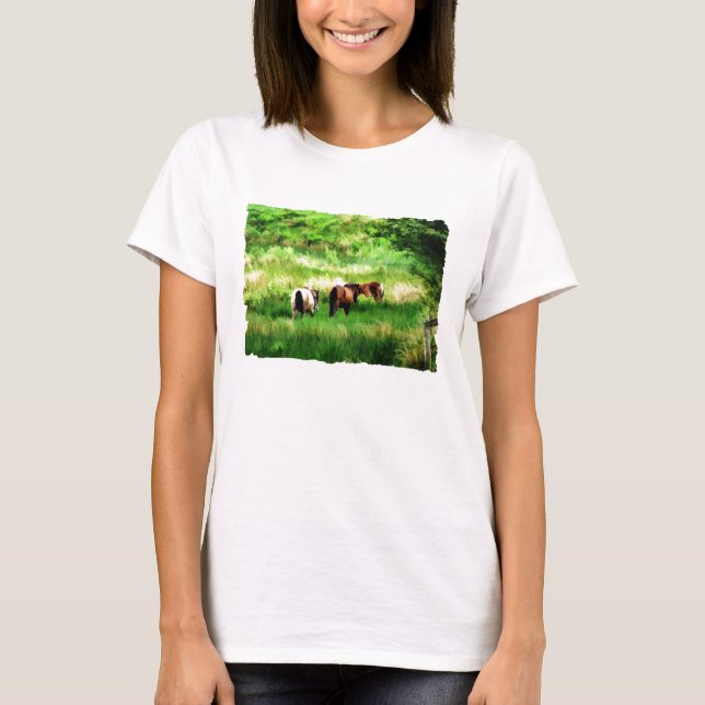 HORSES TEE SHIRT (Framsida)