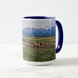 Horses Walk Mugg