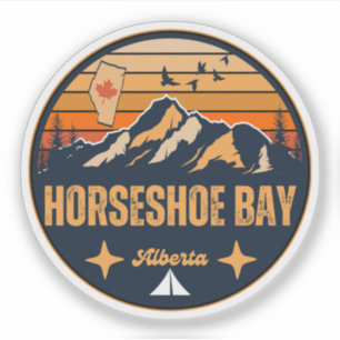 Horseshoe Bay, Alberta Klistermärken