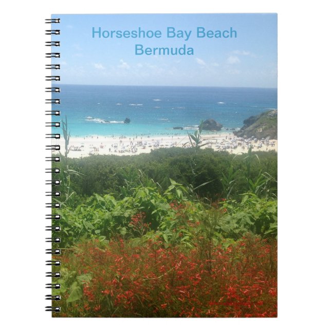 Horseshoe Bay Beach, Bermuda Anteckningsbok (Framsidan)