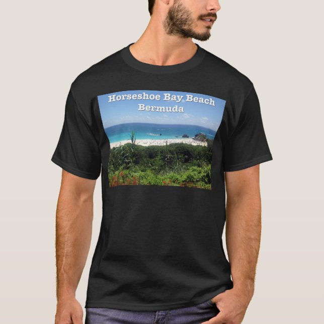 Horseshoe Bay Beach, Bermuda Tee (Framsida)