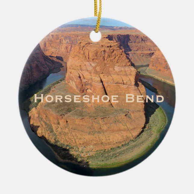 Horseshoe Bend Arizona Design Ornament (Framsidan)