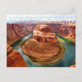 Horseshoe Bend Arizona Glen Canyon vykort