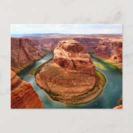 Horseshoe Bend, Arizona Photo Postcard Vykort