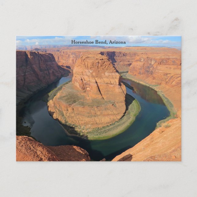 Horseshoe Bend, Arizona Postcard Vykort (Framsida)