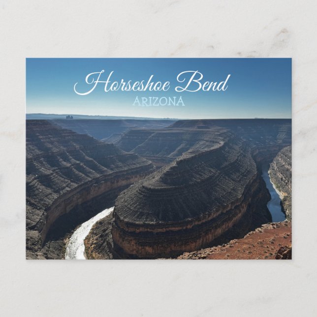Horseshoe Bend Arizona Resa Vykort (Framsida)