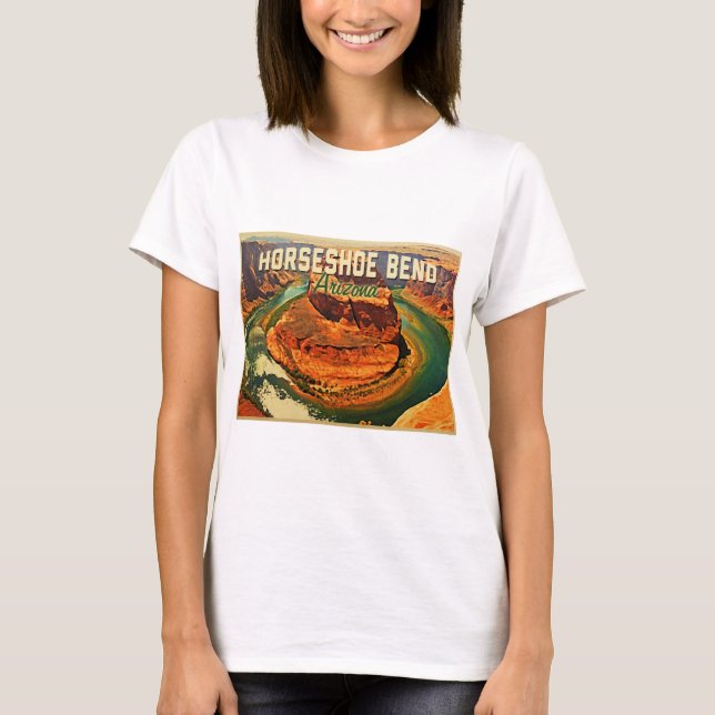 Horseshoe Bend Arizona Tee (Framsida)
