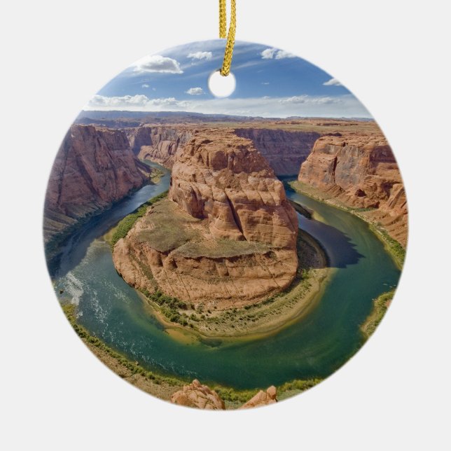 Horseshoe Bend, Arizona, USA Julgransprydnad Keramik (Framsidan)