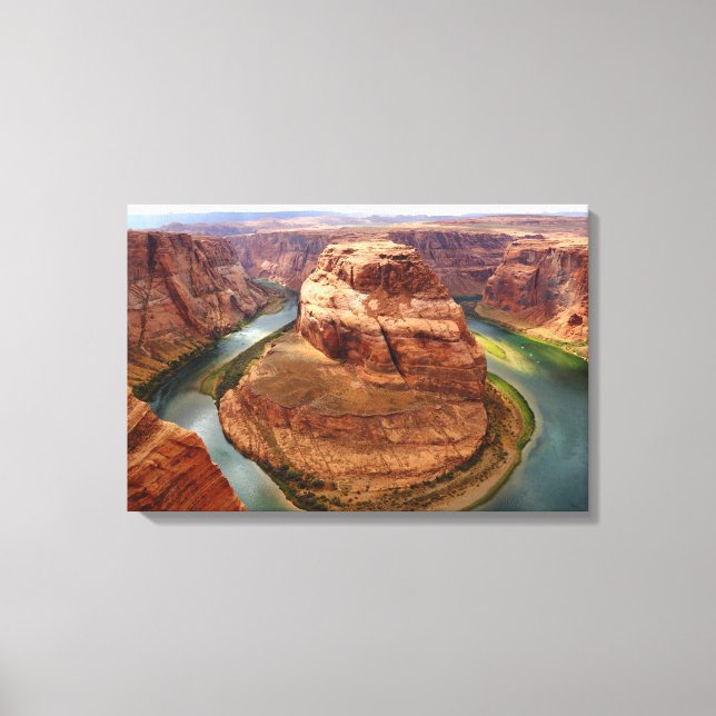 Horseshoe bend canvastryck (Framsida)