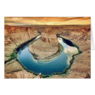 Horseshoe Bend Caynon Hälsningskort