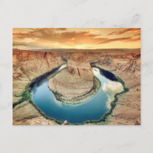 Horseshoe Bend Caynon Vykort