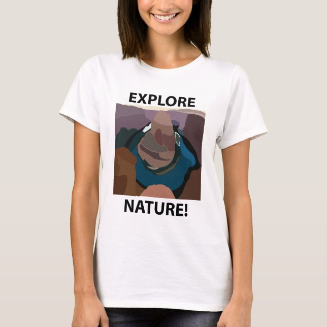 Horseshoe Bend Explore Nature Horseshoe Bend T Shirt (Framsida)