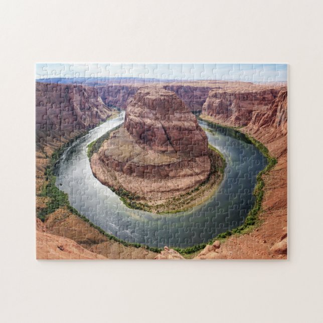 Horseshoe Bend Glen Canyon nationalpark Arizona Pussel (Horisontell)
