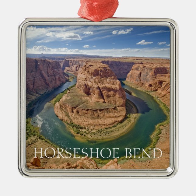 Horseshoe Bend Julgransprydnad Metall (Framsidan)