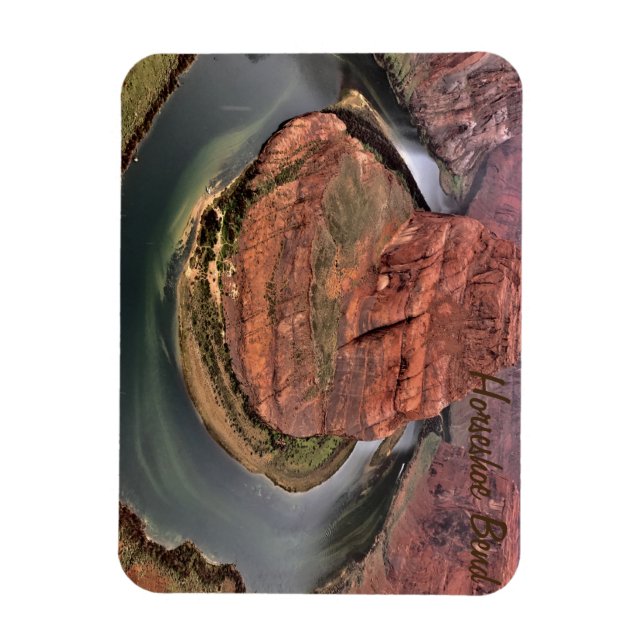Horseshoe Bend Souvenir Magnet (Vertikal)