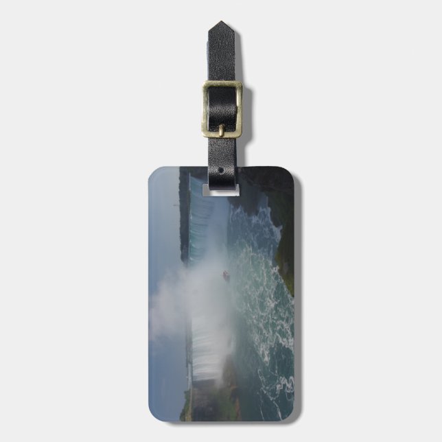 Horseshoe Falls i Niagara Falls Bagagebricka (Vertikal Framsida)