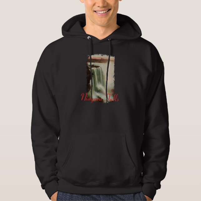 Horseshoe Falls på Niagara Hooded Sweatshirt (Framsida)