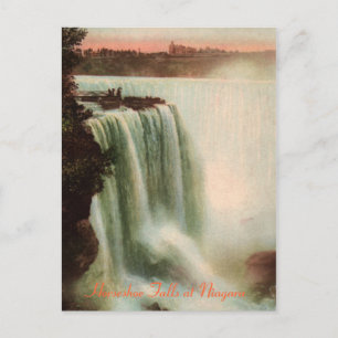 Horseshoe Falls på Niagara Postcard Vykort