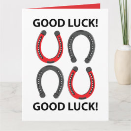 Horseshoe Lycka till Horseshoe Kort