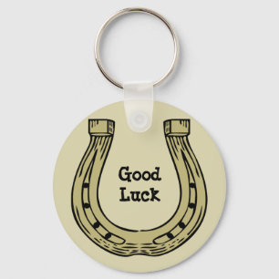 Horseshoe Lycka till Keychain Nyckelring