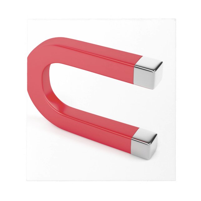 Horseshoe magnet anteckningsblock (Framsida)