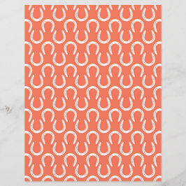 Horseshoe Mönster Horses Orange White Craiting Rol