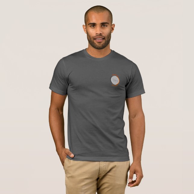 HorseShoe Pitching Basic Bella Canvas T Shirt (Hel framsida)