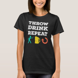 Horseshoe Pitching Game Cute Throwers Manar Kvinno T Shirt