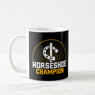 Horseshoe Pitching Horseshoe Champion Pitcher Prem Kaffemugg