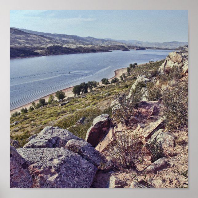 Horseshoe Reservoir Colorado Poster (Framsidan)