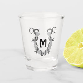 Horseshoe Wrapped in Barbed Wire Monogram