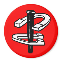 HorseShoes 3-tums Magnet