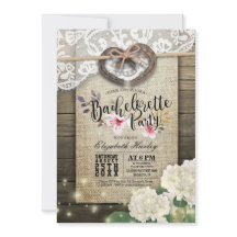 Horseshoes Heart Snöre Hydrangea Bachelorette Part