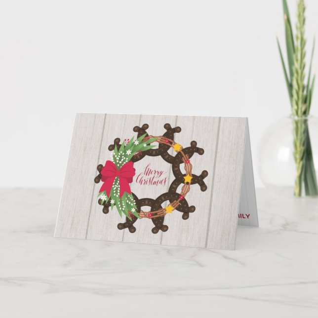 Horseshojul-andetag Helgkort (Framsida)