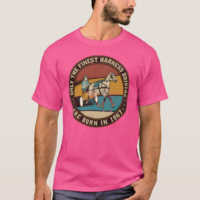HorsesrottingDrivers, född 1967, födelsedagsvänner T Shirt (Framsida)