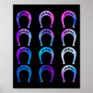 Horsessöt Ss Cute Sss Horse Riding Equestrian Hor Poster