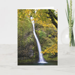 Horsetail Falls, Columbia River Gorge, Oregon Kort