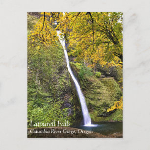 Horsetail Falls, Columbia River Gorge, Oregon Post Vykort