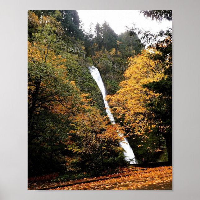 Horsetail Falls, ELLER Poster (Framsidan)