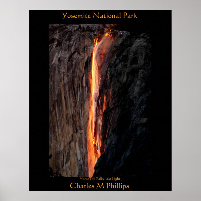 HorseTail Falls Last Light Poster (Framsidan)